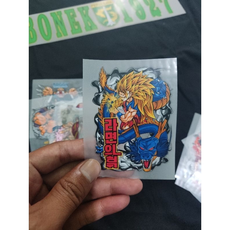 SABLON SETRIKA ANIME / SABLON DTF ANIME 6cm