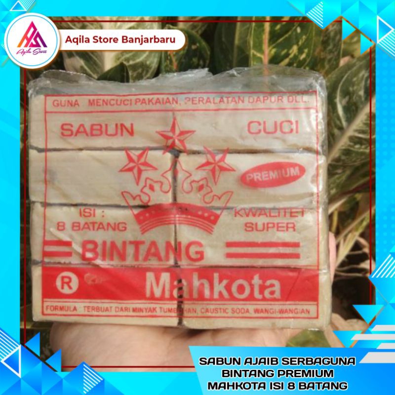 Sabun Premium Mahkota / Sabun Coklat Ajaib Bintang Mahkota Soap Super Premium