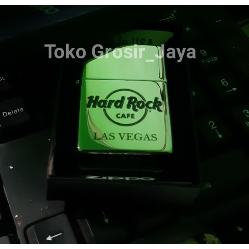 Korek api Zippo Hard Rock Cafe Las Vegas Silver