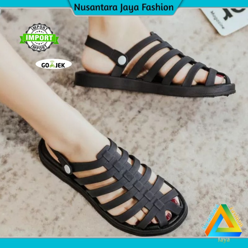 Sandal Gladiator Wanita ANGGUNLY Kekinian Balance 2002-A1