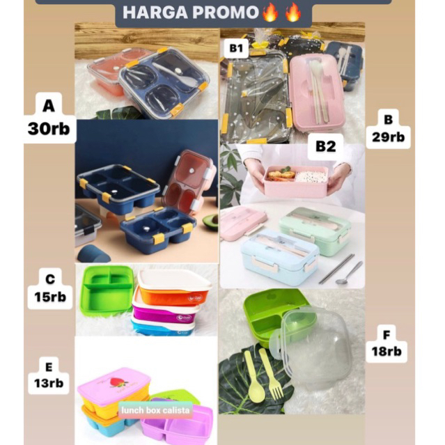 TEMPAT BEKAL // BEKAL NASI // TAS BEKAL