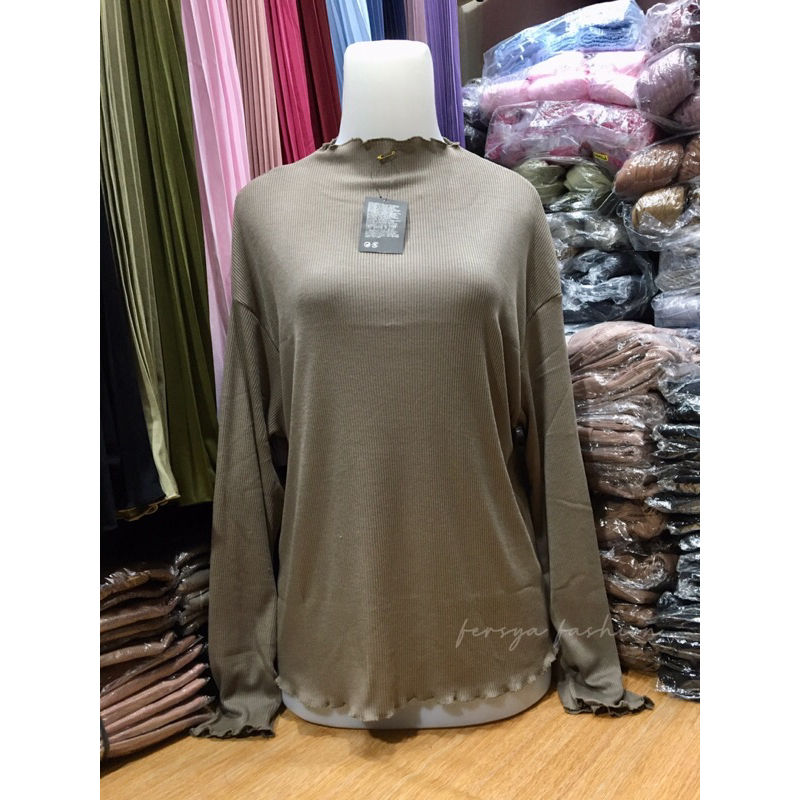 KAOS KNIT KRIWIL IMPORT || KRIWIL TURTLENECK