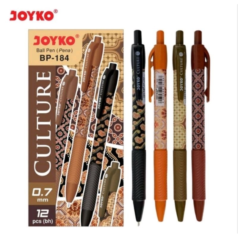 

PULPEN JOYKO BP-184 CULTURE(1 PAK ISI 12 PCS)