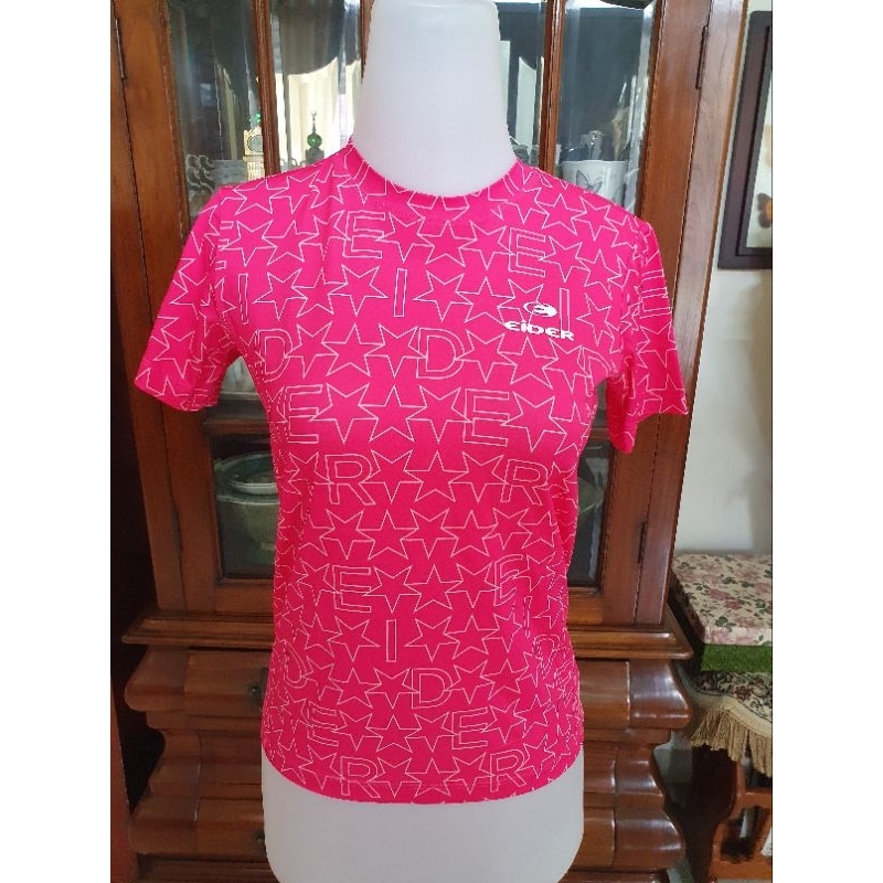 kaos wanita sport warna pink