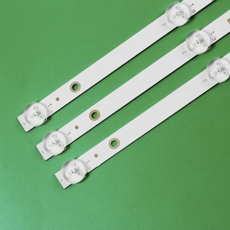 Backlight Tv Led Panasonic 43 inch Th43c302g Th43e302g Th43d306g Th43e306g Th 43c302g 43e306g 43d306g 43e306g Lampu BL 43 inc 8k 3v 8 kancing mata 3 volt