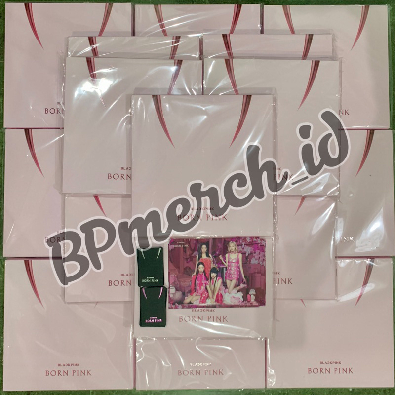 [PELUNASAN] INDO ONLY BLACKPINK 2nd VINYL LP [BORN PINK] -LIMITED EDITION-