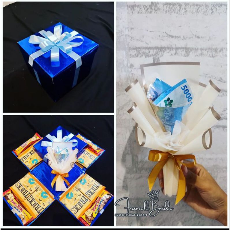 

EXPLOSION BOX 1 LAYER/ KADO ANAK/ KADO UNIK/ SNACK BOX MURAH