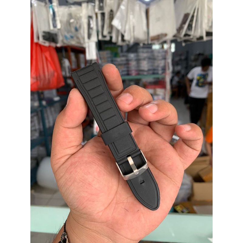 Strap Tali Jam Tangan Karet rubber model Keren