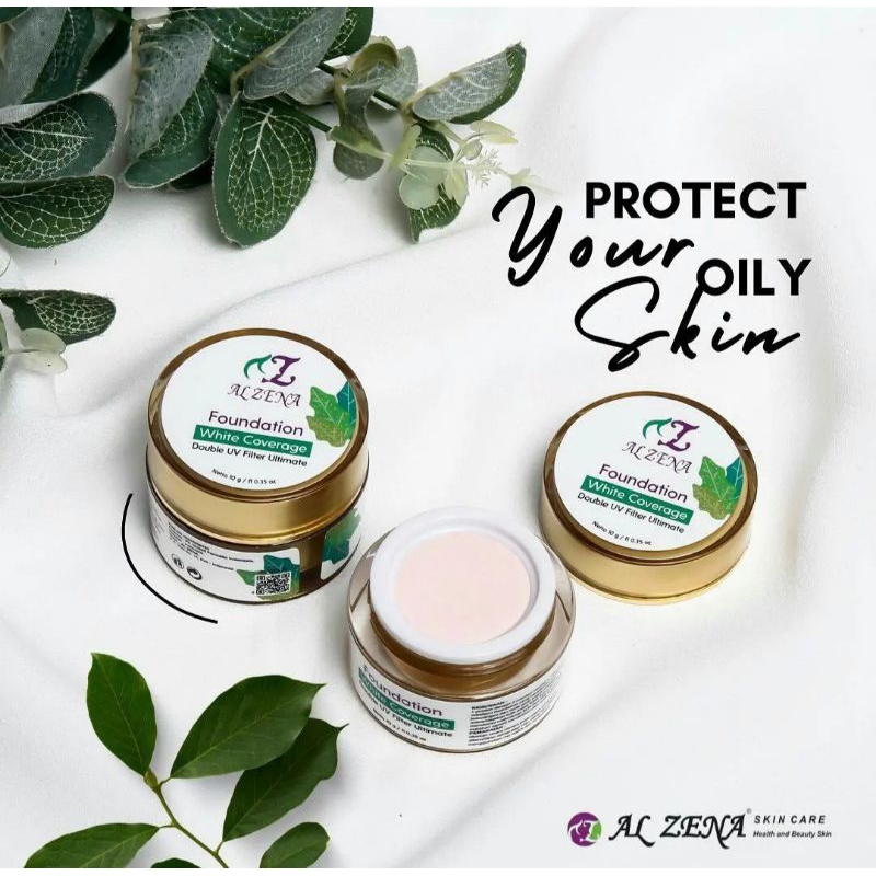 FOUNDATION WHITE COVERAGE ALZENA SKINCARE