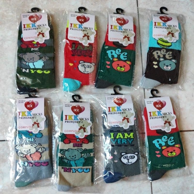 KAOS KAKI ANAK TK SD KAOS KAKI ANAK SEKOLAH / KAOS KAKI ANAK COWOK CEWEK