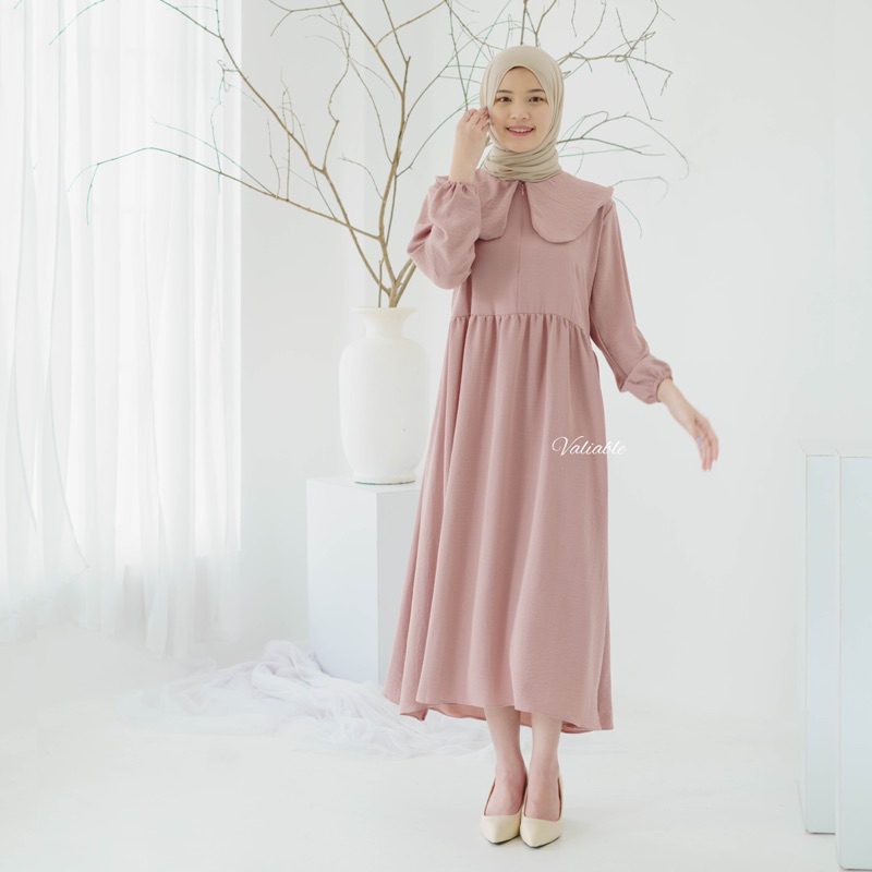 Collar Petite Dress Valiable