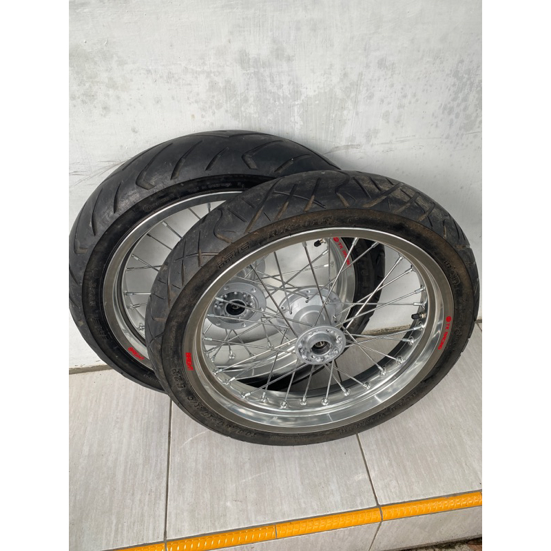 whellset sepaket klx supermoto klx 300 350 TK RACING