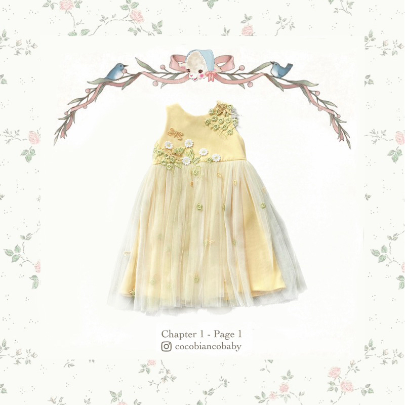 Dress bayi coco bianco Chapter 1 - page 1 / dress pesta bayi / baju bayi / baju anak / baju pesta an