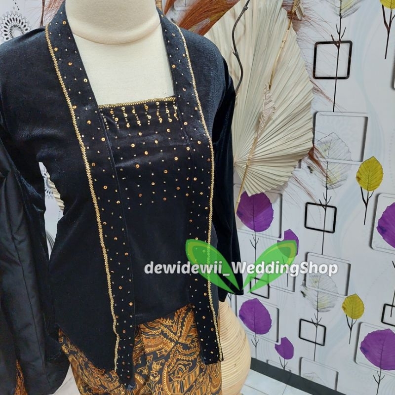 [1set] Sepasang Baju Adat / Baju Prewed || Hewes - Domas Payet / Selendang Motif