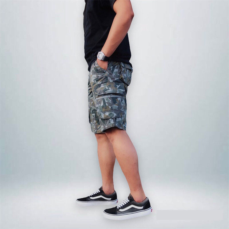 Celana Cargo Pendek Distro Celana Santai Celana Pendek Pria Shortcargo Bahan Cotton Twis Premium