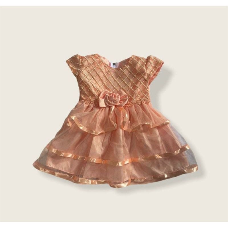 DRESS BABY PESTA TUTU PITA