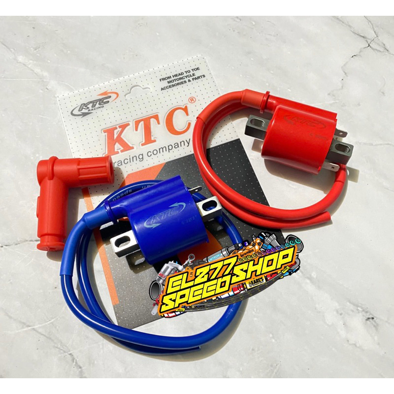 COIL KOIL PENGAPIAN RACING KTC RACING ORIGINAL PENGAPIAN MOTOR KARBURATOR DAN INJEKSEN / KOIL KTC CA