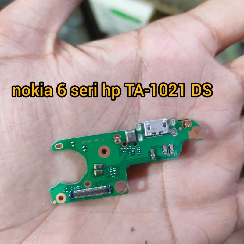 konektor cas papan konektor cas mic nokia 6 seri hp TA-1021 DS