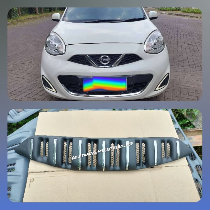 Gril depan nissan march 2016-2018