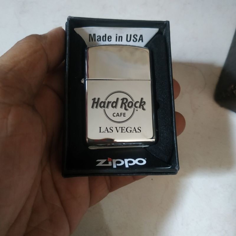 KOREK API MEWAH KEREN ZIPPO HARD ROCK CAFE LIMITED