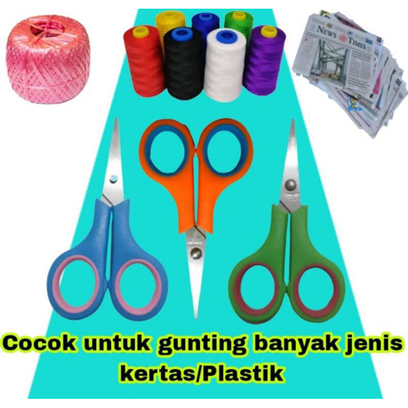 

GUNTING KERTAS serbaguna Tajam - Scissor Multifungsi Stainless steel