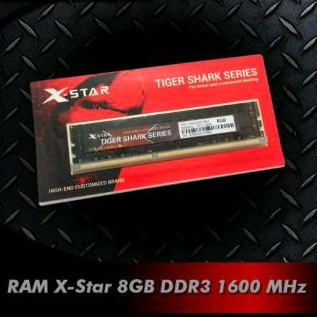 ram ddr3 8gb pc 1600/12800 merek xstar