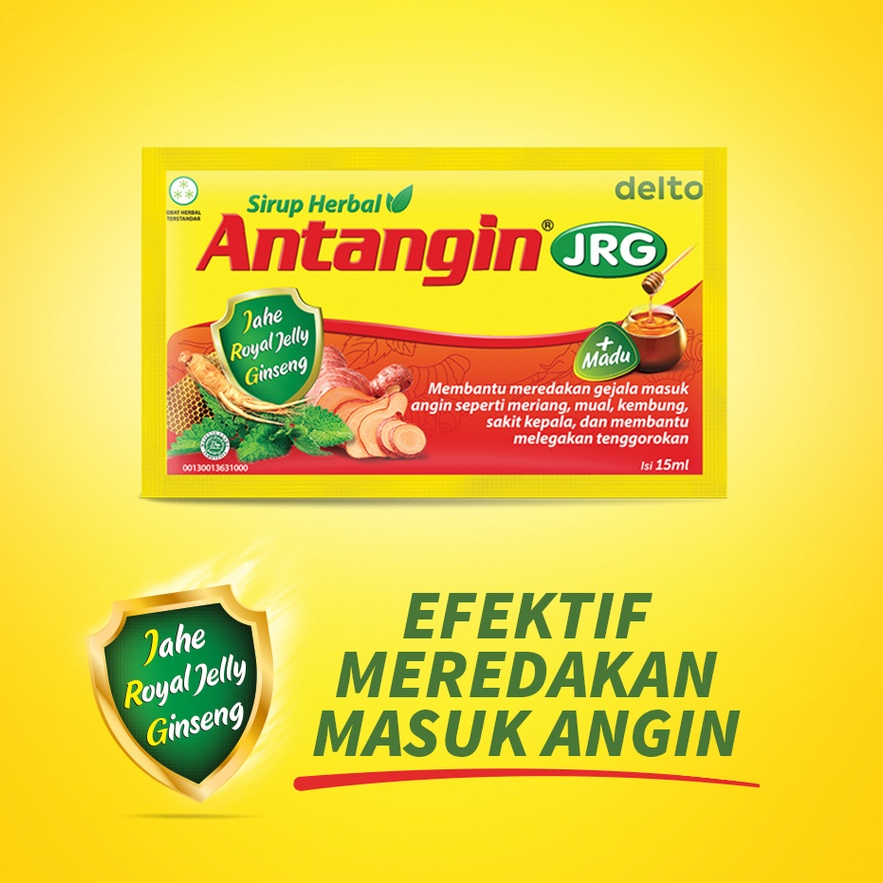 

Antangin JRG Sirup Herbal (1sachet) - Mengatasi Masuk Angin