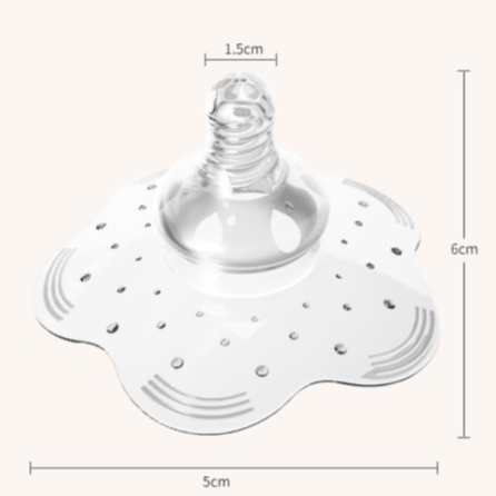 Nipple Shield Pelindung Puting Susu Ibu Breast Pad BPA Bahan Silikon Untuk Menyusui Nipple Cover Protector Sambungan ASI