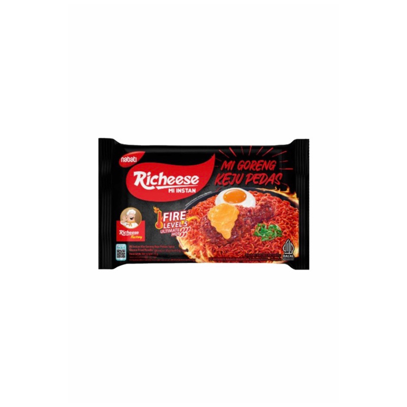 

Richeese Mie Goreng Keju Lv 5 74g (40pcs)