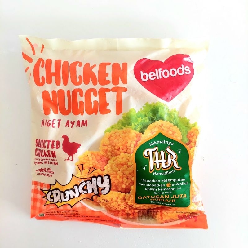 

Belfoods Naget Ayam Crunchy 500g