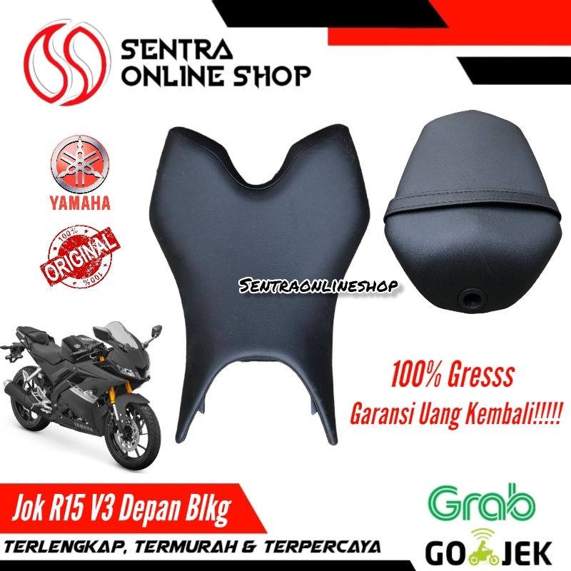 Jok kursi depan belakang r15 v3 original