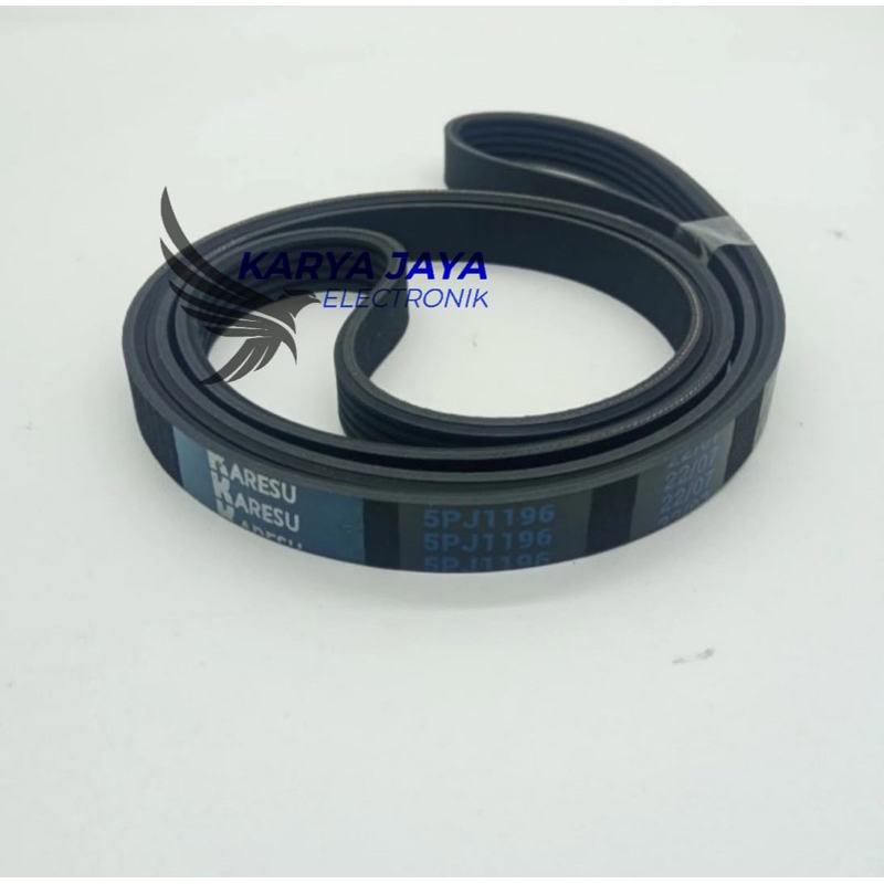 VBELT Fan Belt panbelt 5PJ 1196 Mesin Cuci Electrolux