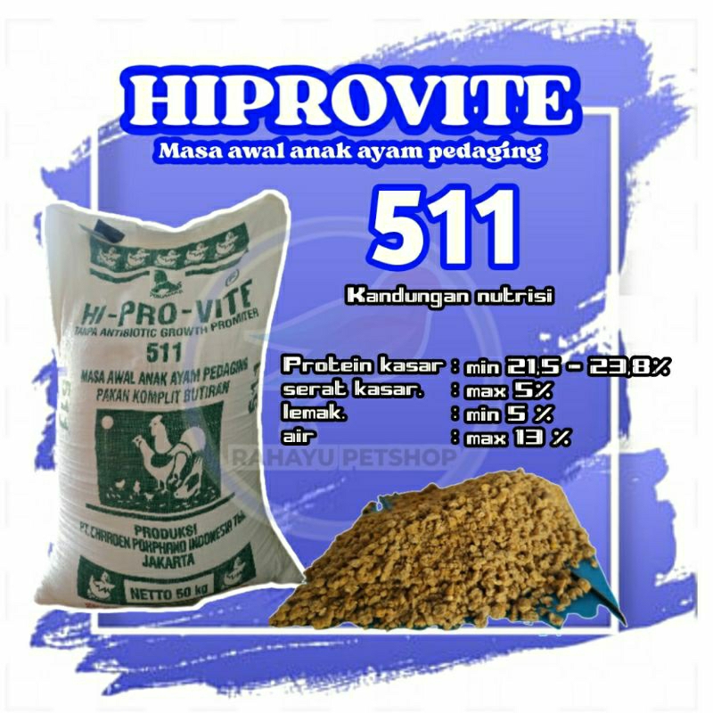 PUR AYAM 511 VOER AYAM POKPHAN 1 KG