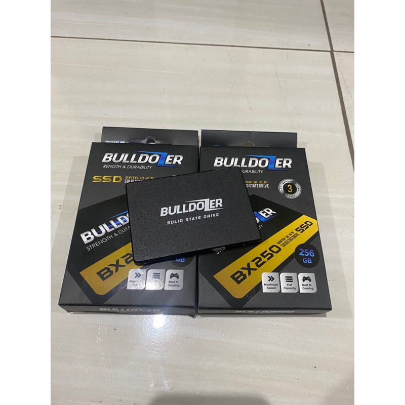 SSD BULLDOZER SATA III 2.5”INCH 256GB NEW WARRANTY 3 YEARS