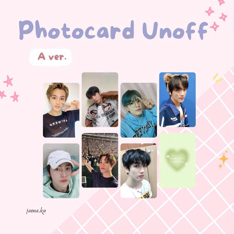 [NCT DREAM] PHOTOCARD SELCA #5 NCT DREAM UNOFFICIAL