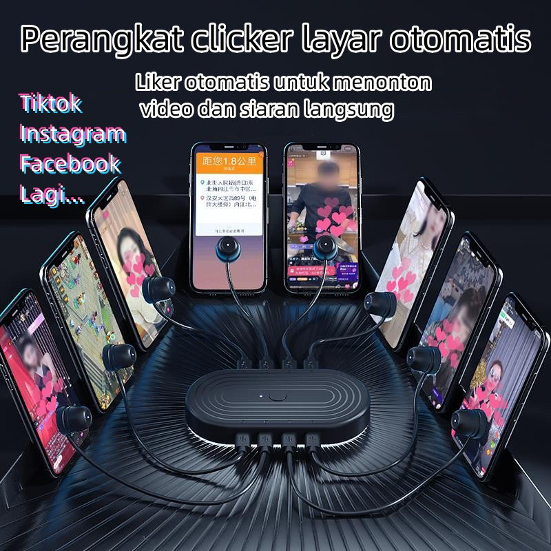 PREMIUM TERBARU ALAT TAP TAPTAP LAYAR jualan LIVE AUTO CLICKER BANTU FYP LAYAR 8 hp