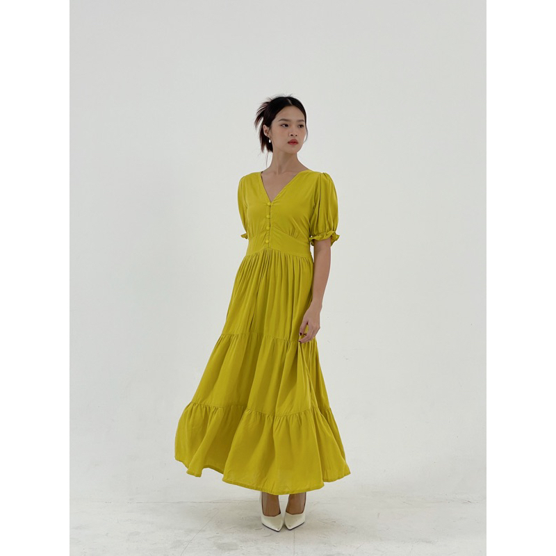 Hani Button Dress | Busui Dress