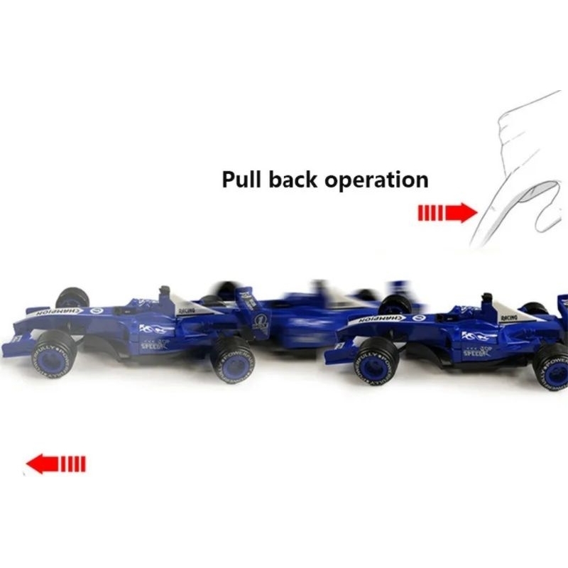 Diecast Mobil F1 Sport Recing Car Miniatur Mobil Balap Formula 1