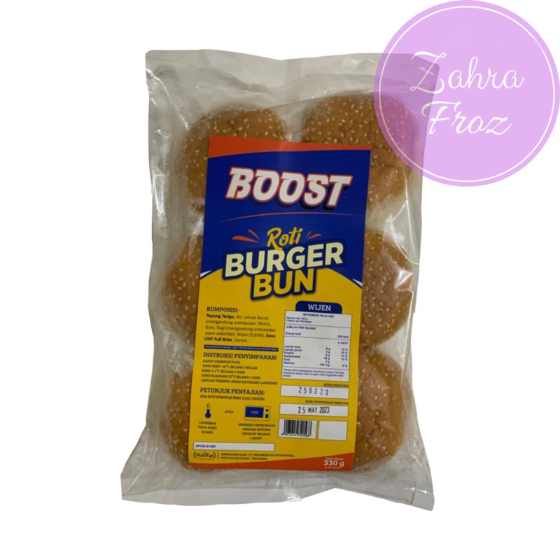 

ROTI BURGER WIJEN BOOST