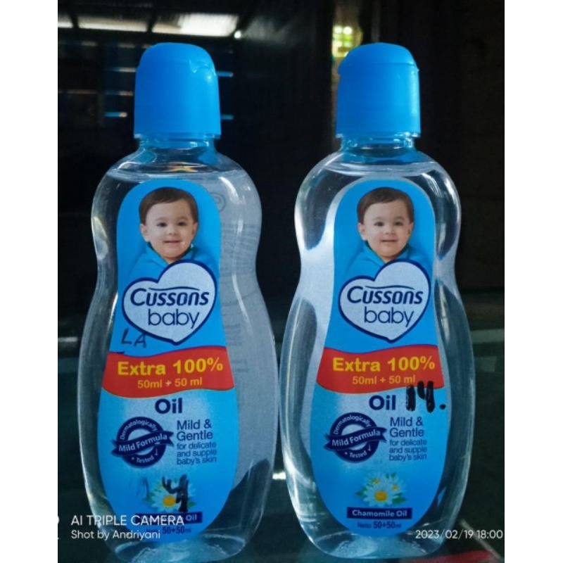 Cussons Baby OIL || Baby OIL CUSSONS 50+50ml