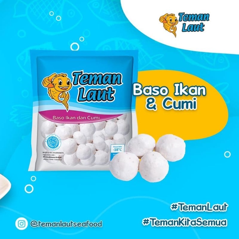 

Teman Laut Baso Cumi 500gram frozenfood