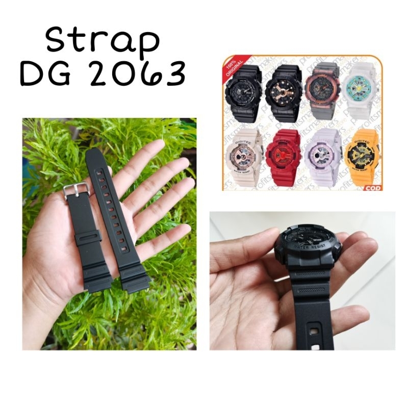 Tali Jam Tangan Digitec Dg2063 Digitec DG-2063, ORIGINAL