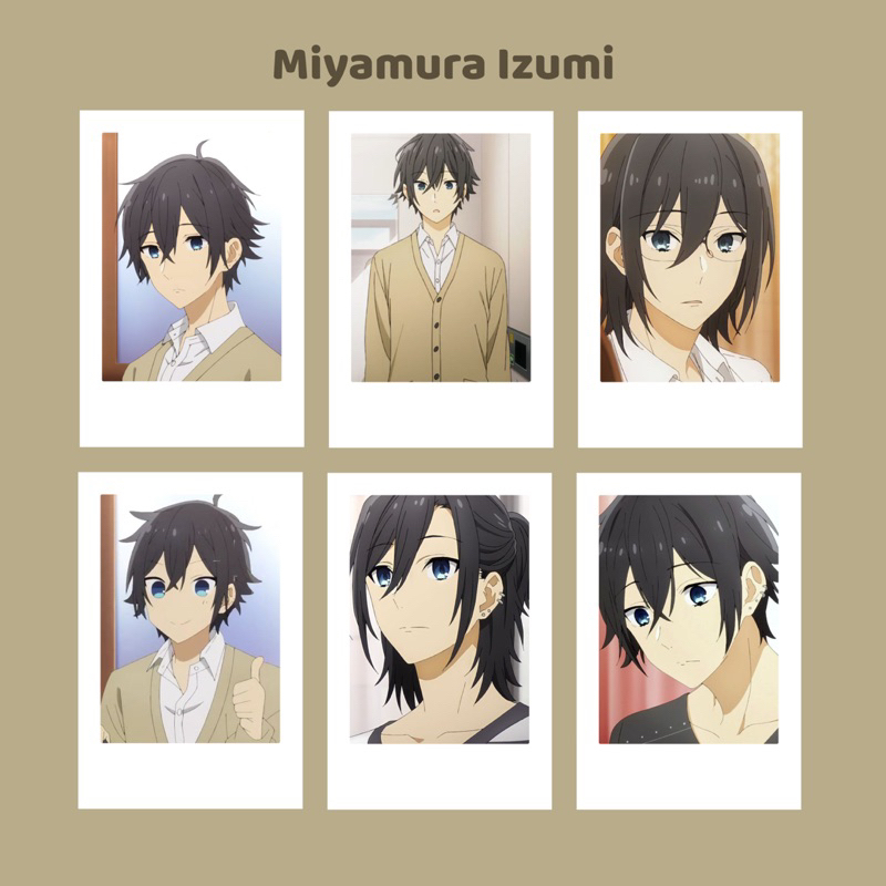 Polaroid Anime horimiya Miyamura Izumi Hori Kyouko Sakura Tooru Yuki Hori san to miyamura kun