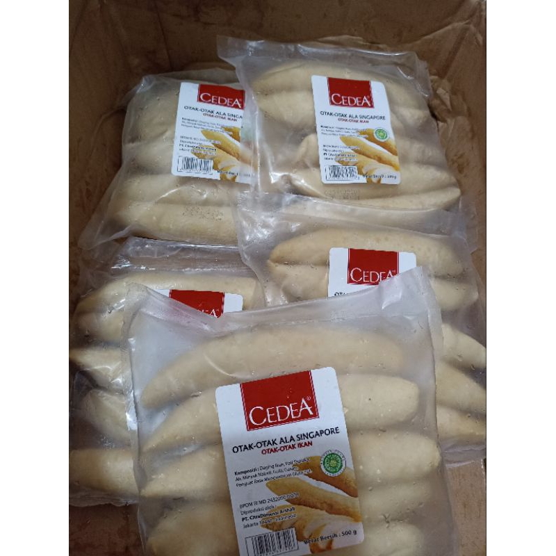 

CEDEA OTAK OTAK IKAN ALA SINGAPURE 500GR