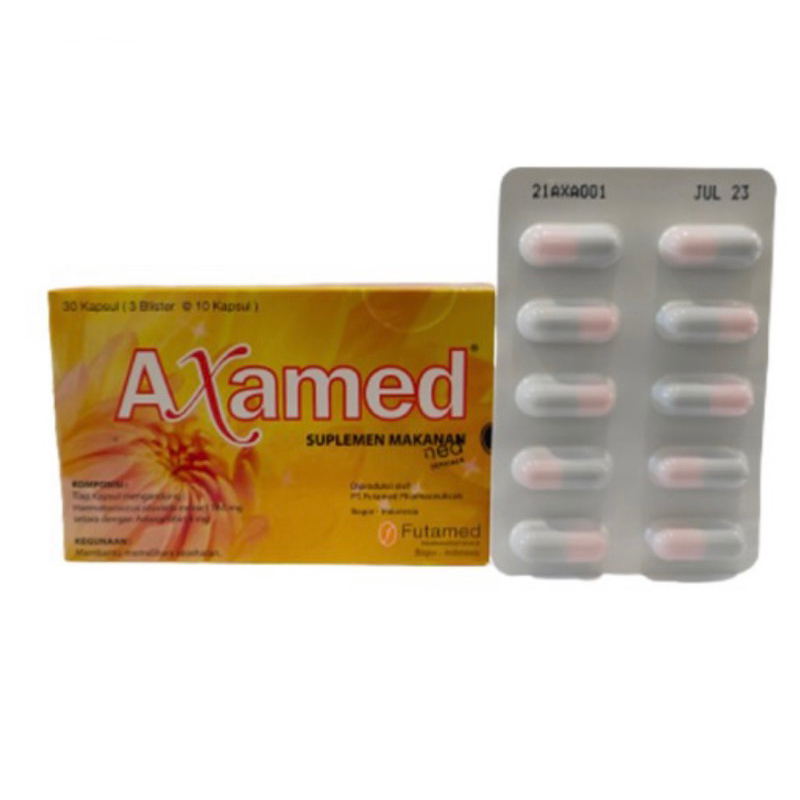 Axamed box 30 tablet ( antioxidant kesehatan tubuh )