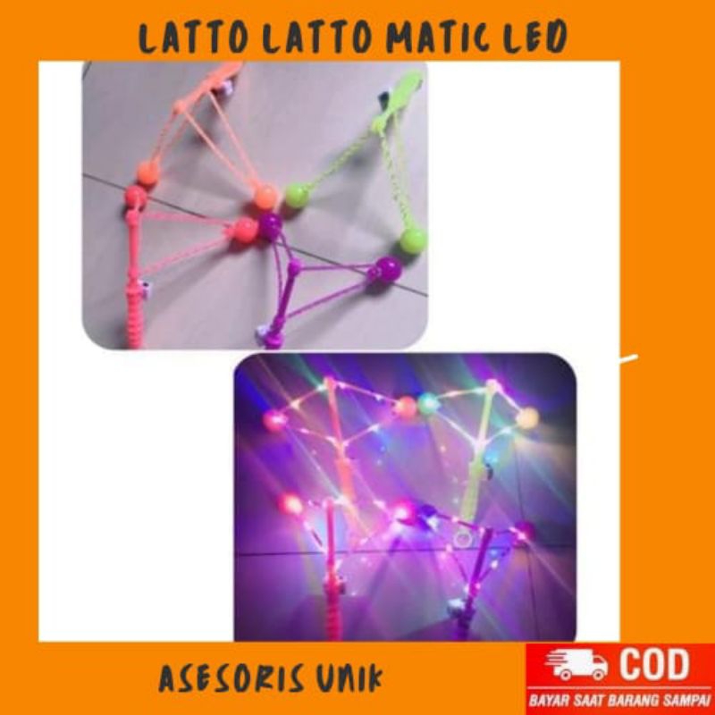 Latto latto gagang besar led gagang matic nyala lato lato matic led anti gagal
