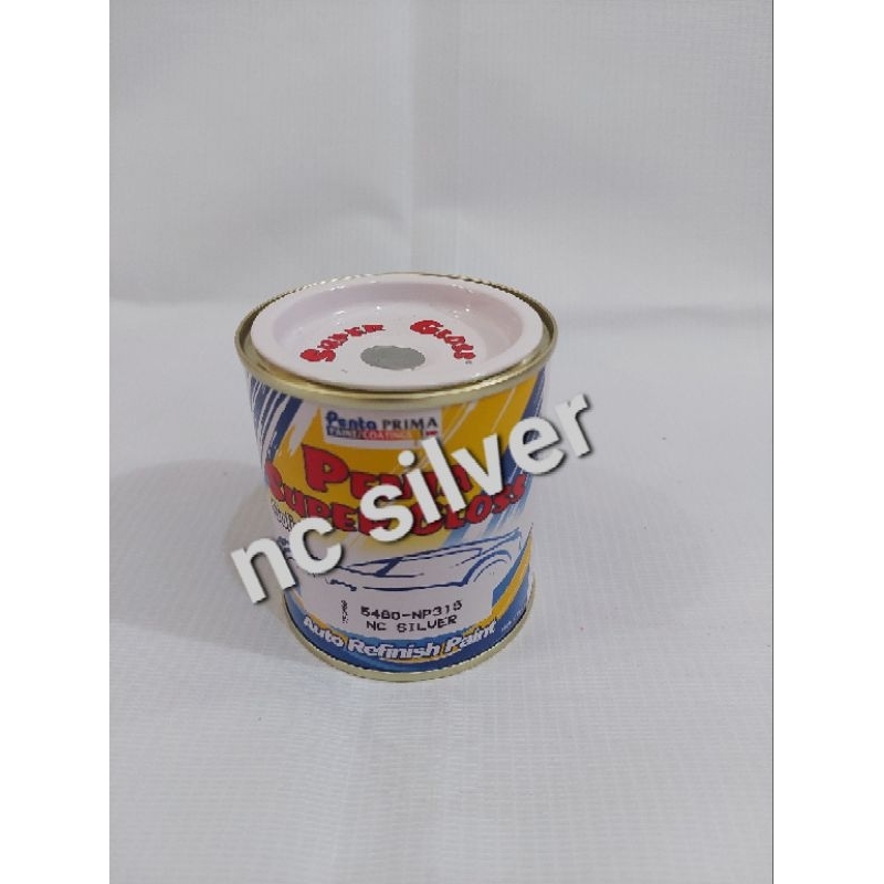 CAT PENTA SUPER GLOSS NC SILVER - 200 GRAM - DUCO OTOMOTIF