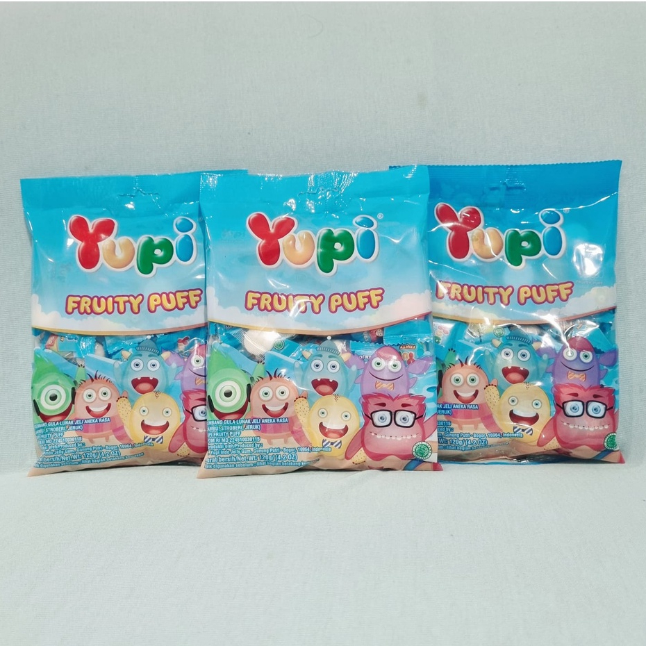 

Yupi Fruity Puff Pack (120 gr)