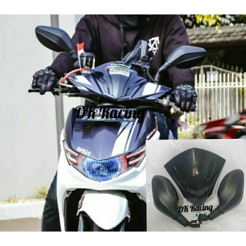 PAKET MURAH MIO SOUL GT VISOR MIO SOUL GT 115 PLUS SPION MIO SOUL GT 115