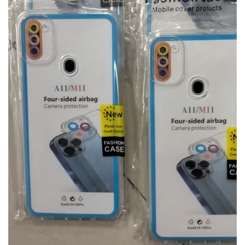 Softcase Silikon Transparan SAMSUNG A11/M11 Casing bening Clear transparan